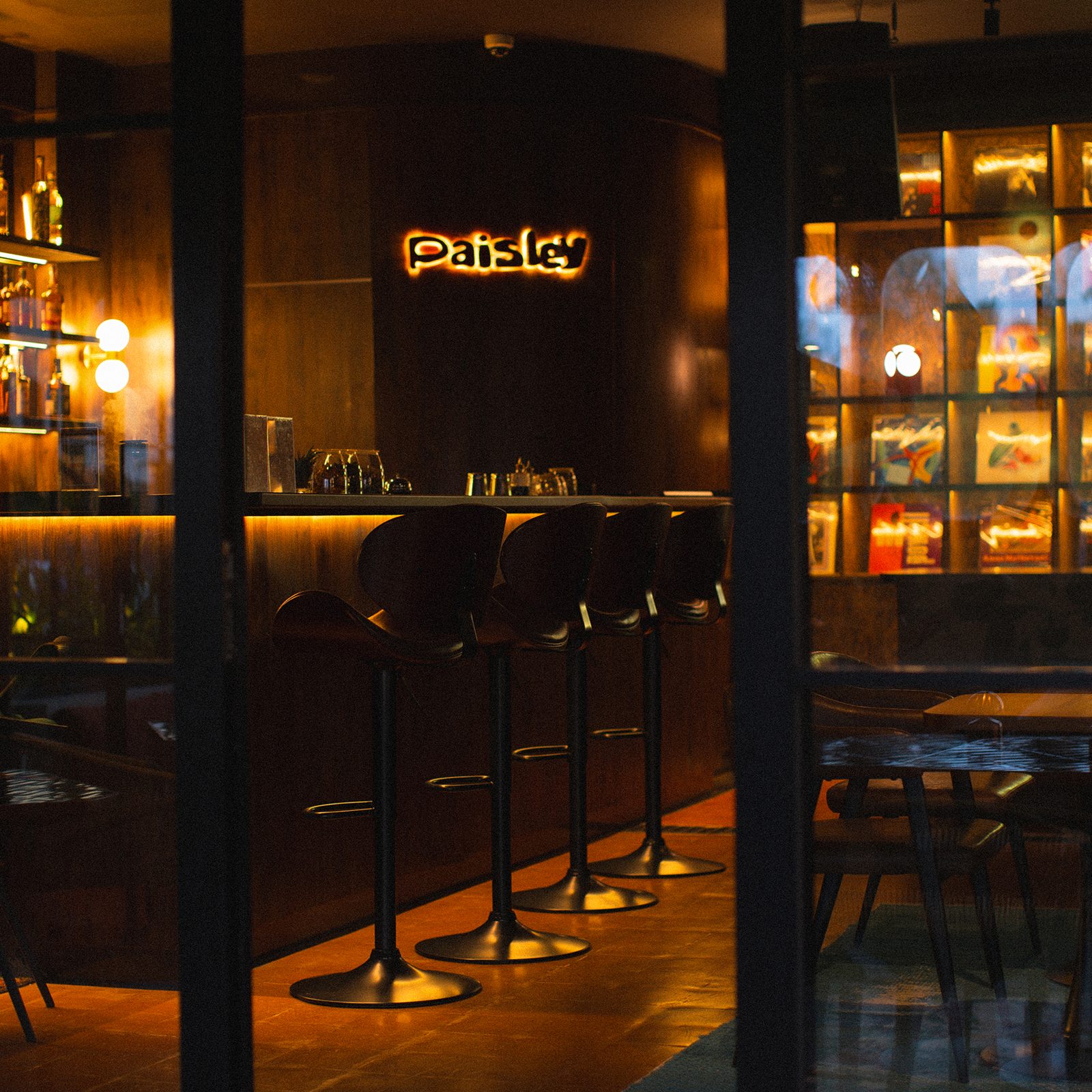 The Paisley speakeasy bar interior at Mata Berawa, Berawa